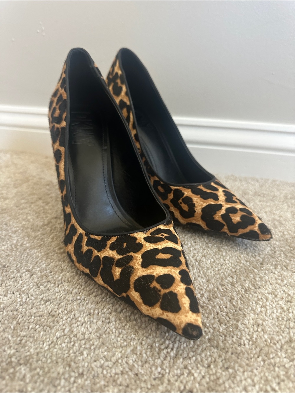 DKNY Leopard Print Pointed-Toe Women’s Pumps